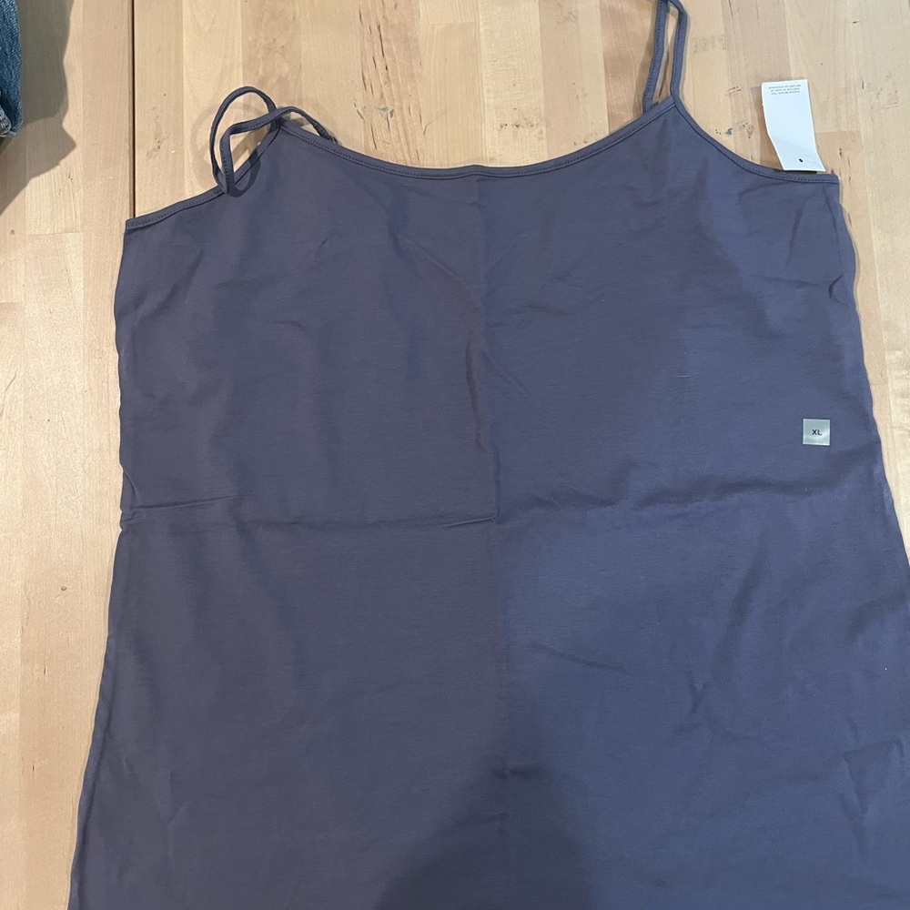LOFT bluish Gray tank Top - XL